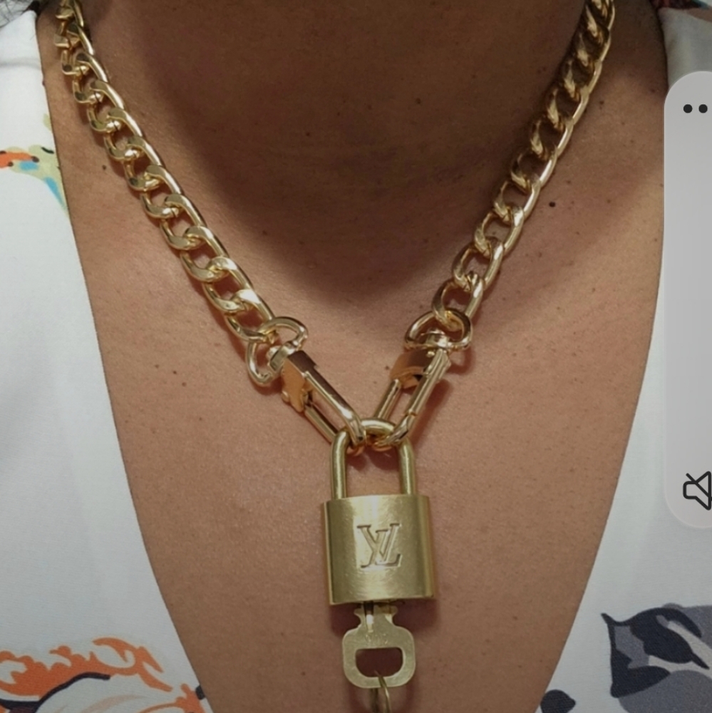Vintage #312 Louis Vuitton Lock & Key Chicago Area code & Lucky Number [ 6 ]